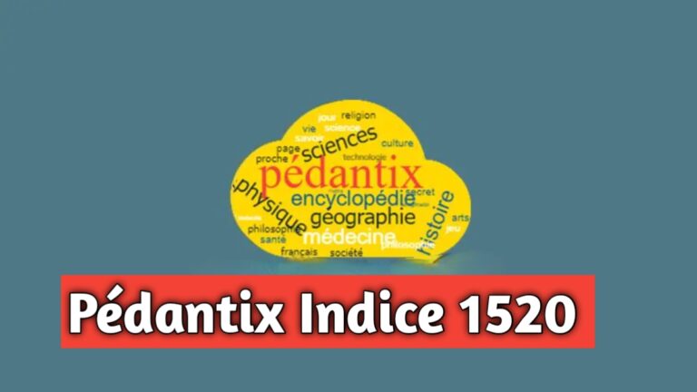 Pédantix Indice 1520 mot du jour : aide et solution 11 juillet 2026